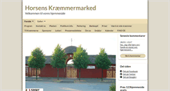 Desktop Screenshot of horsens-marked.dk